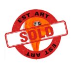 SOLD Broche Chanterelle 2, Ksenia Shinkovskaya, Escultura en fieltro | EST_ART Space, Alcobendas, Madrid