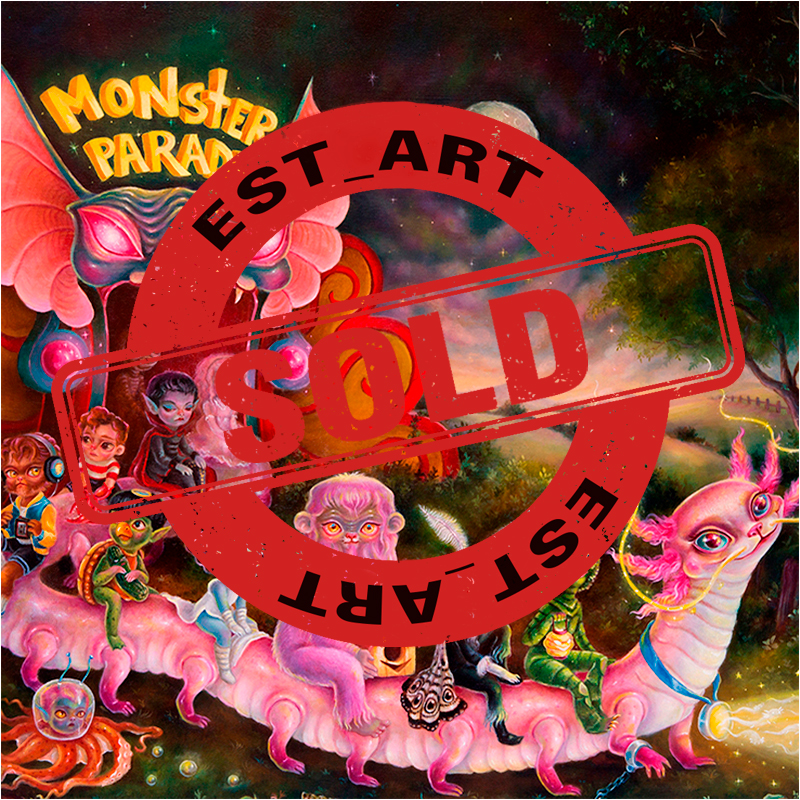 Monster Parade SOLD, Perrilla, EST_ART Space, Alcobendas, Madrid