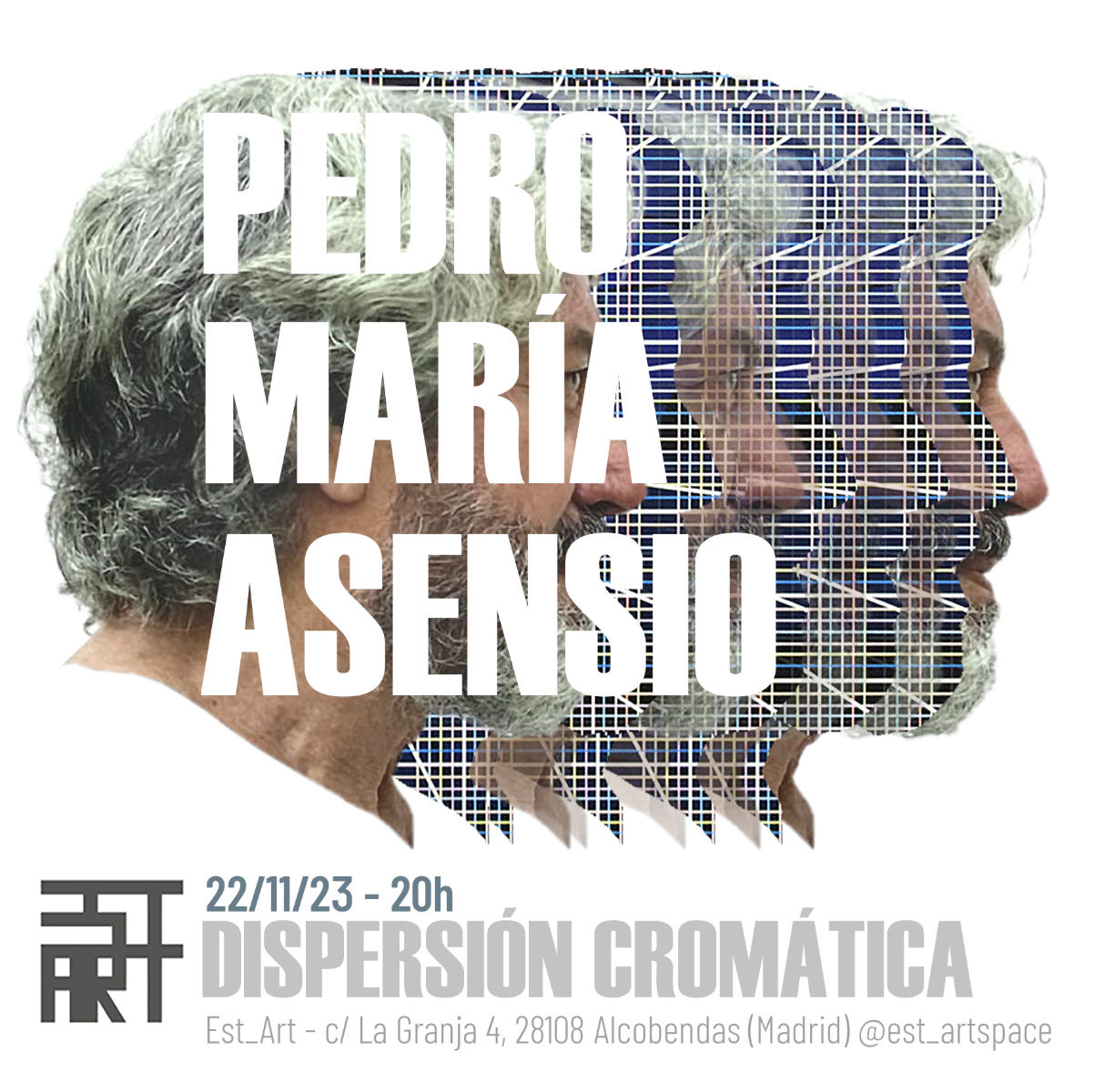 Dispersión Cromática. Una obra de Pedro María Asensio en EST_ART Space, Alcobendas, Madrid