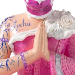 Buda Luchadora Rosa, Dafne Artigot | EST_ART Space Alcobendas, Madrid