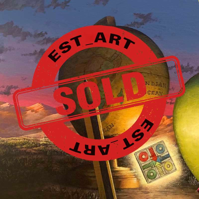 SOLD, Bright Goal ll, Francisco Carmena, EST_ART Space, Alcobendas, Madrid
