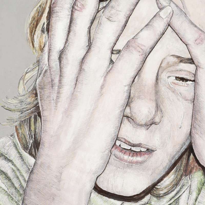 Serie Los Llorones 1, David Catá, Exposición PERPETUA, EST_ART Space, Alcobendas, Madrid