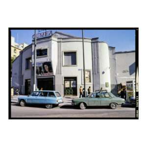 Cine Olimpia Plaza Lavapies 1975, Juan Miguel Sánchez Vigil & Manuel Durán Blázquez, Fotografía Analógica, WhiteBlanace 2025 | EST_ART Space, Alcobendas, Madrid