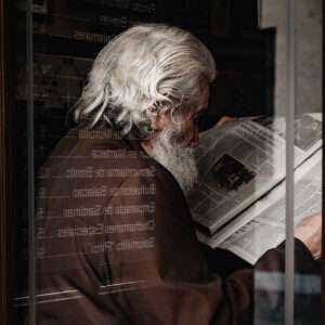 El lector, Nacho Varela, Fotografía digital, WhiteBlanace 2025 | EST_ART Space, Alcobendas, Madrid