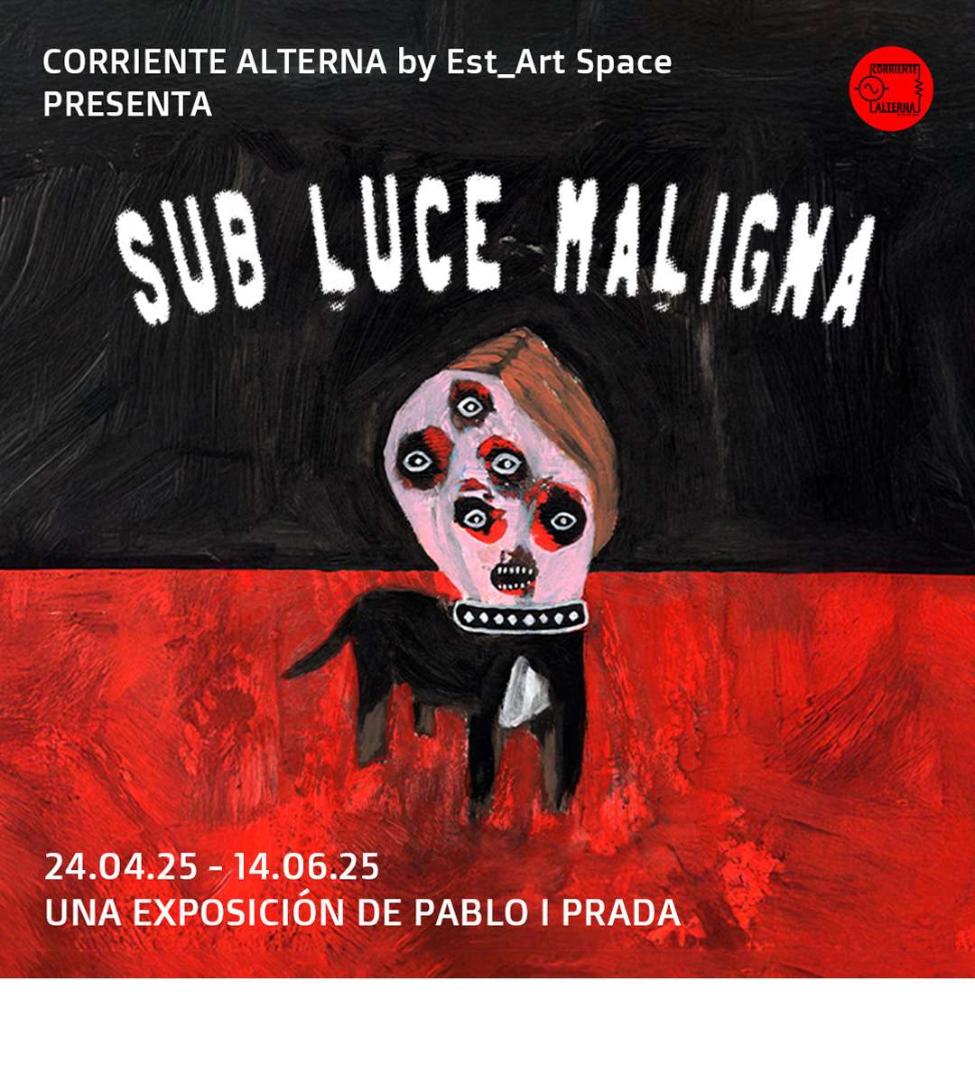 “SUB LUCE MALIGNA” surge de la Eneida, cuando al comienzo del libro sexto, el héroe troyano (Virgilio) y su compañera, La Sibila | EST_ART Space, Sala Corriente Alterna, Alcobendas, Madrid