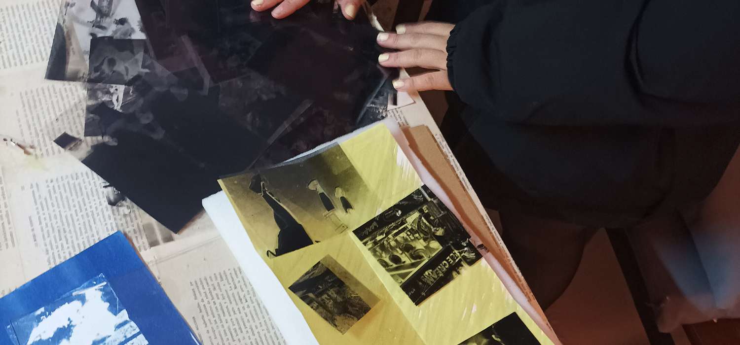 Taller de Fotografía Experimental / foto libro / fanzine en Cianotipia Sábado 17 de mayo de 11.30h a 13.30h EST_ART Space, Alcobendas, Madrid